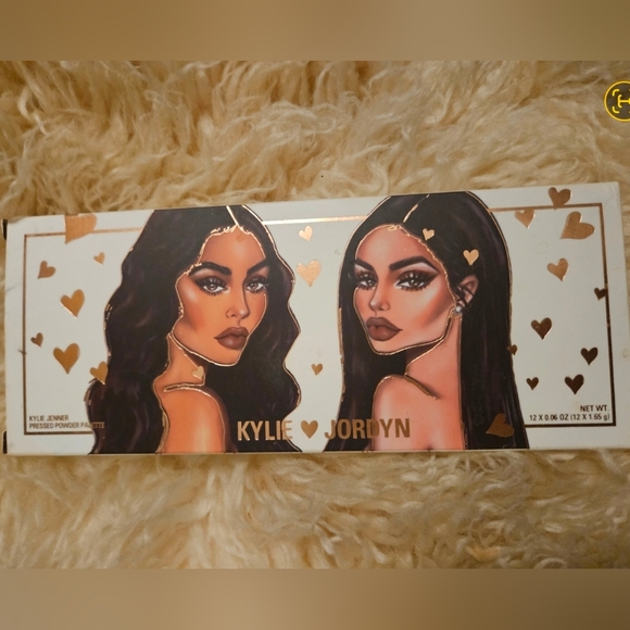 Kylie x Jordyn Palette New In Box Limited Edition Eyeshadow Pressed Powder